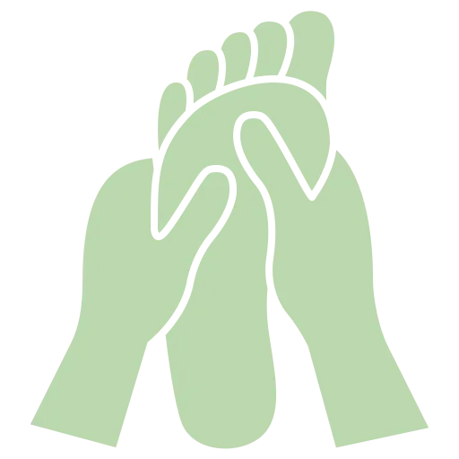 Fußmassage-Symbol