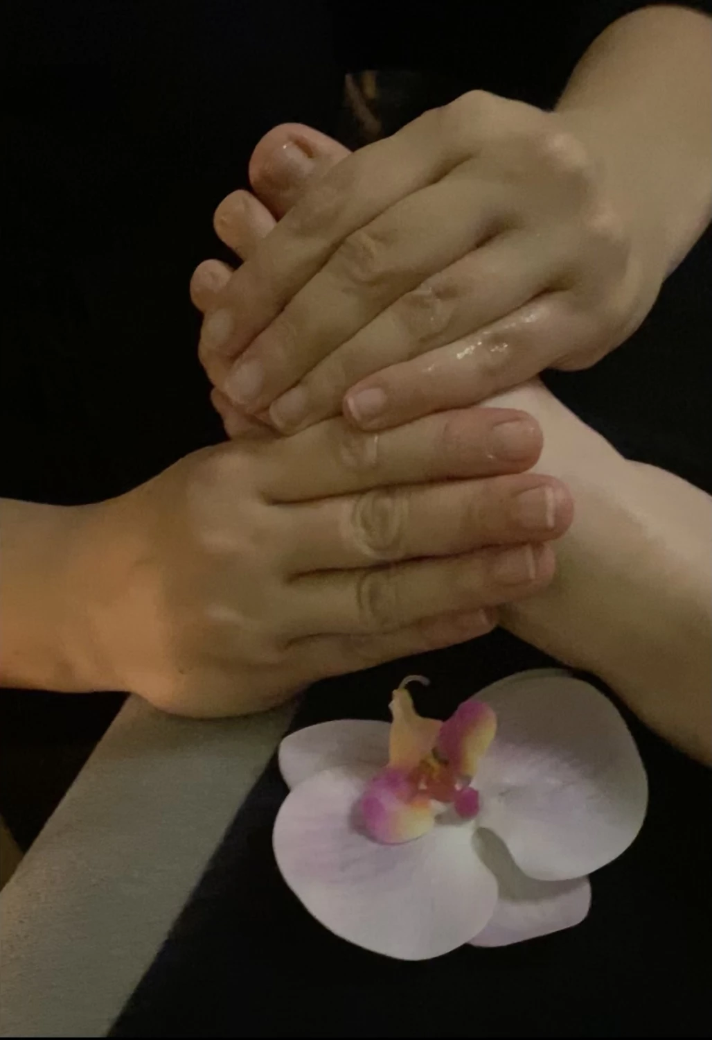 Fußmassage